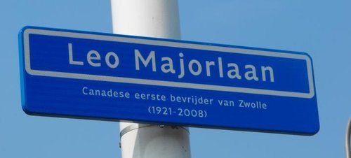 Rue Léo Major à Zwolle