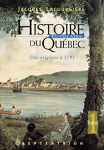 Couverture l’histoire du Québec, tome 1
